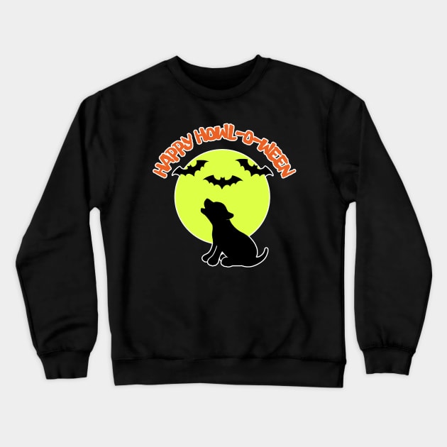 Wolf pup halloween Crewneck Sweatshirt by Brand X Graffix